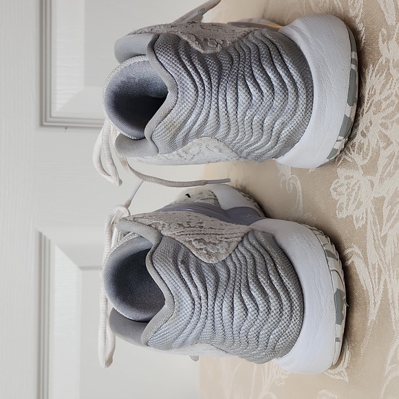 Mens Nike Kevin Durant XIV KD14 sneakers basketball wolf grey size 8 CW3935-100 - Picture 4 of 16